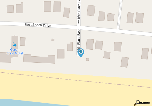 SunBurns: Dog-friendly Home with Private Pool on Oak Island map location