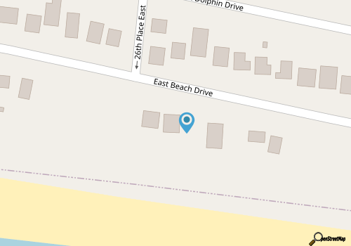 A Bella Vista: Coastal Cool Oceanfront Home with Ramp map location