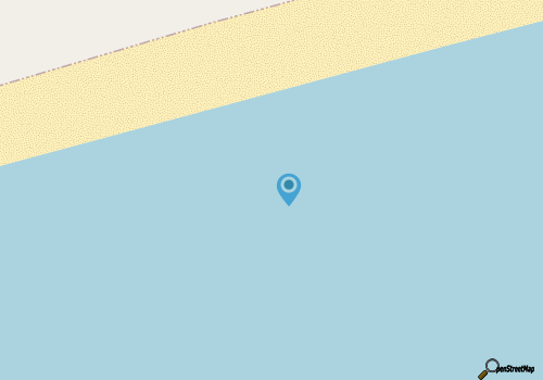 Can't beat location...Ocean front on the sand! map location