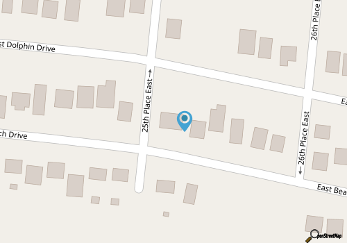 Ocean View Third Row Home map location