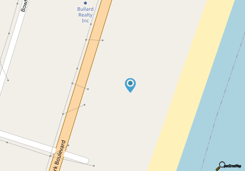 Oceanfront Condo Complex with pool map location