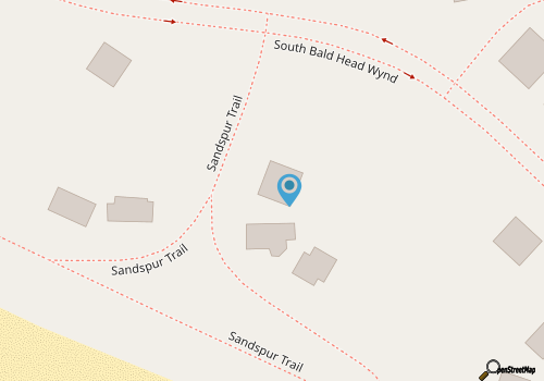 Happy Place - Beautiful 4 bedroom - South Beach, 6 Sandspur Trail map location