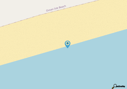 Canal with Boat Slip, 5-bedroom retreat in Ocean Isle Beach, quick walk to beach map location