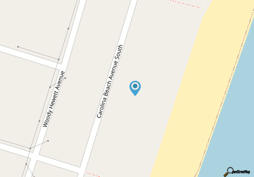 Island Treasure, CB Oceanfront Retreat map location
