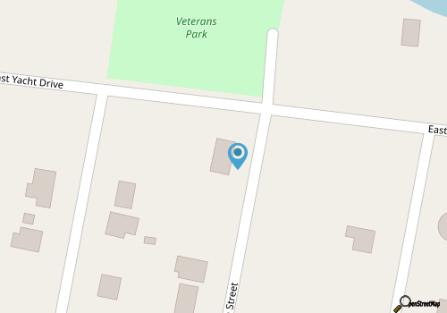 1.6m to beach access. Across the street from Veterans Park and waterway access  map location