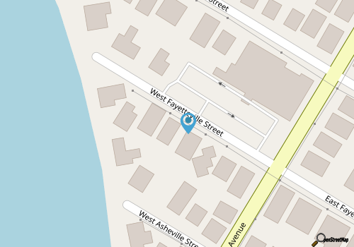 Jasmine House Lower - 3 bedroom/1 bath duplex in Wrightsville Beach map location