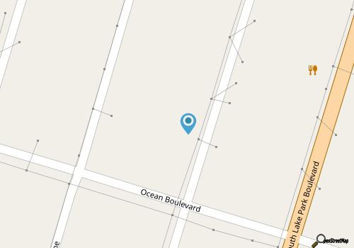 Luxury house, ocean view rooftop, private elevator map location