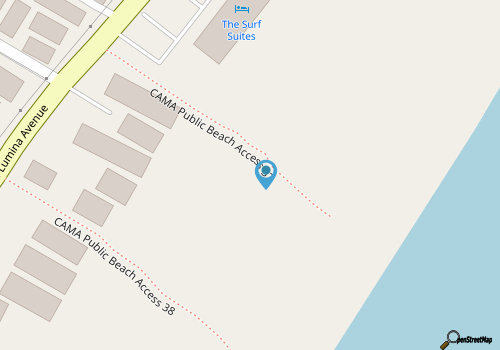 Blue Zone Bungalow! 150 yards to the beach & close to cafes! map location