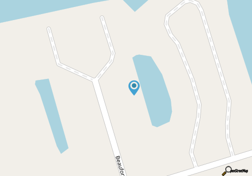 Waterfront condo with pool, dock, balcony, internet, central air, & W/D map location