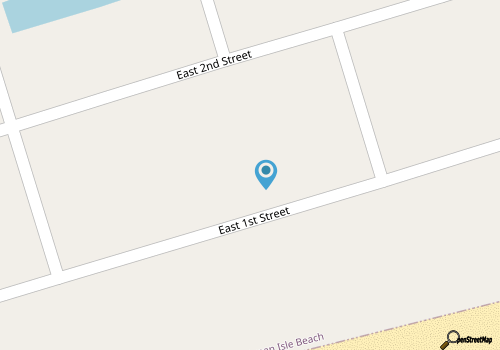 2nd-row modern home with beach access, trailer parking, deck, & outdoor shower map location