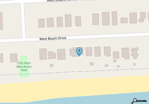 Oceanfront, private beach access, Sleep 22, elevator seven bedroom, 4 1/2 bath map location