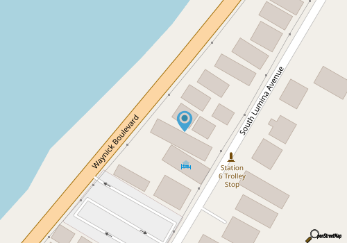 Sandpeddler Suite 301 W/ King Bed map location