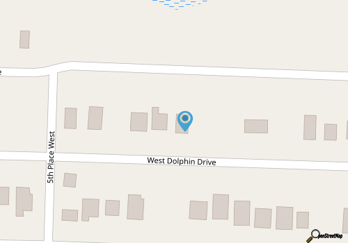 0cean Queen Z / 220 W Dolphin Drive - Coastal Vacation Resorts map location