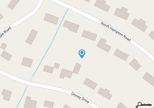 Cozy, quiet  studio apartment, excellent for traveling professionals!  map location