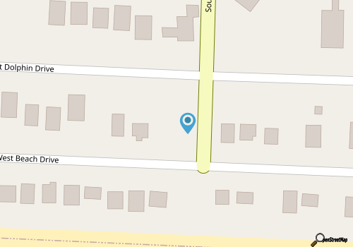 Brand New 5BR4.5BA House, 2nd Row, Ocean Views, Walk to Beach, Sleeps 14 map location