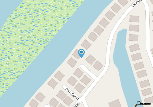 5br 3ba island home on creek- completely renovated May '24 -2 community pools-water views map location