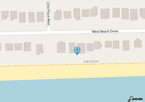 Katydids / 2025 W. Beach Drive - Coastal Vacation Resorts map location