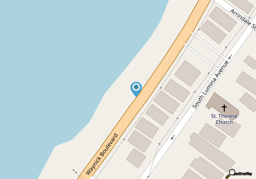 Duplex w boat slip overlooking the Intracoastal map location