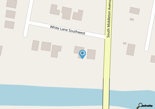 Dock on Canal, Close to Beach and Dog Friendly with a fenced in backyard! map location