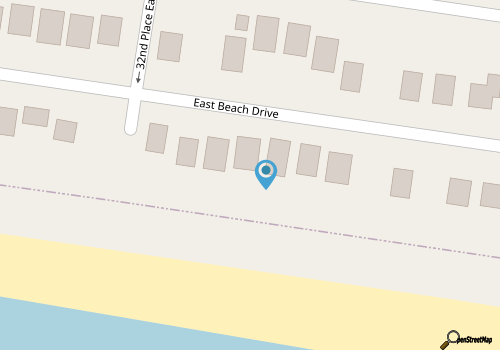 A Summer Fling: Gorgeous Vintage Coastal Home with Game Room map location