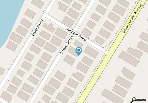 Gorgeous Home 1 Block from Ocean and Banks Channel map location