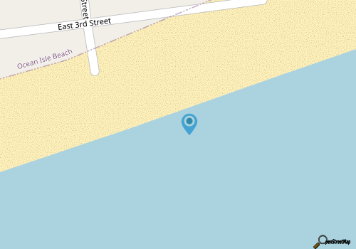 Ocean Front and on the Beach! map location