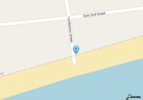 The Hideaway at Ocean Isle Beach map location
