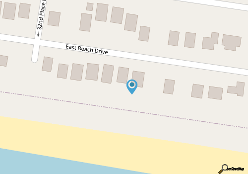 Sunrise Sunset / 3211 East Beach Drive - Coastal Vacation Resorts map location