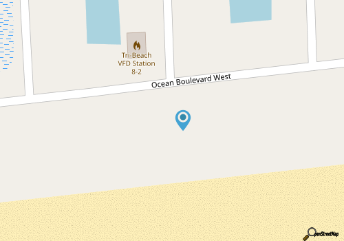 Beautiful oceanfront house w/private pool, central AC, W/D, patio map location