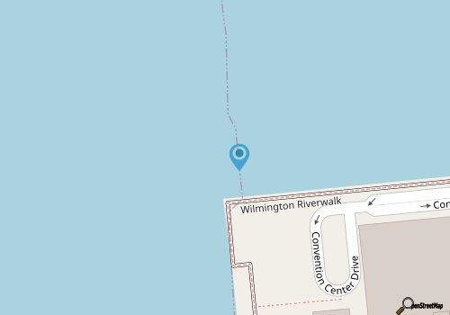 Anchored at The Cove - Downtown Wilmington, NC map location