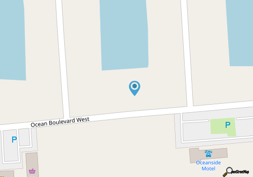 Oceanfront home across the street from the beach with WiFi, AC, W/D, and deck map location