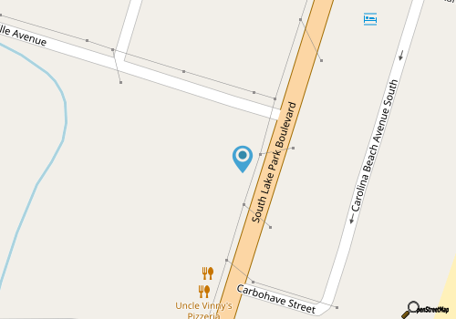 A-Frame - 2 minute walk to Beach - Pet Friendly - HUGE front and back porch map location