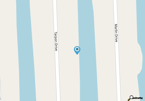 Lovely Canal Front Beach Cottage with Boat Dock and ICW Access map location