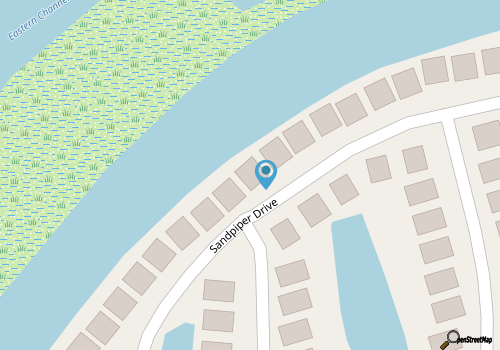 Top floor condo with community pool map location