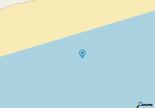 The Castaway - Second Row House close to beach access map location