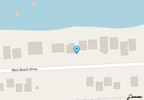 Sound Sleeper: Boat Dock on Waterway with Easy Beach Access map location