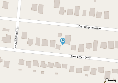 Beautiful, Ocean Views from this 3 BR/1 Bath - 2nd Row Home-Sleeps 7 map location