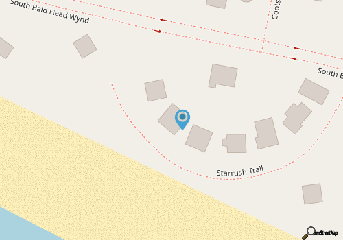 Oceanfront, spacious, upstairs and downstairs master suites, BHI map location