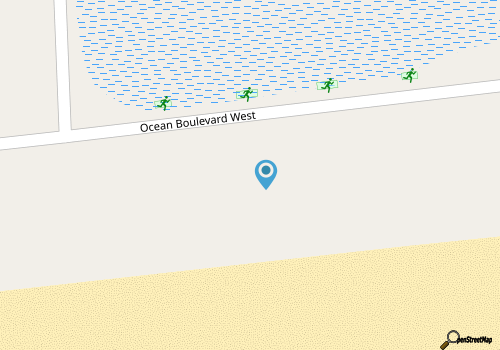 Best location on Holden Beach! OCEAN FRONT with a pool and PET FRIENDLY  map location