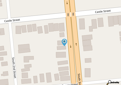Dog friendly coastal home close to downtown attractions map location