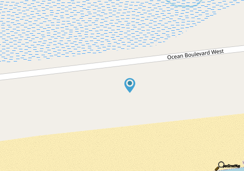 Holden Beach's Hidden Treasure map location