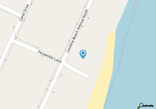 Oceanfront+Pet-friendly+2nd floor+End unit+Near CB Pier & Freeman Park map location