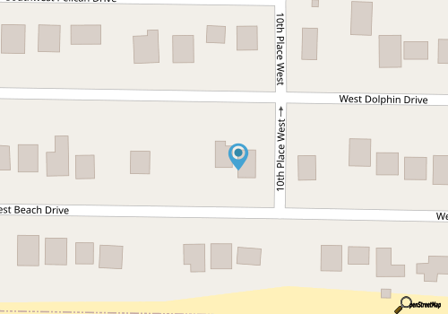 The Treasure Chest: Ocean View House with Backyard Pool map location