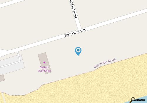 Charming Oceanfront 2BR Condo + Pool on Ocean Isle Beach, NC map location