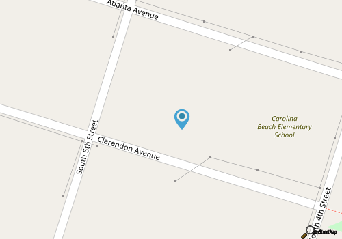 3 BLOCKS TO BEACH & BOULEVARD - Lindy's Landing, 3 BLOCKS FROM THE BEACH & BOULEVARD -Lindy's Landin map location