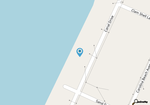 Waterfront condo one block to Oceanfront map location