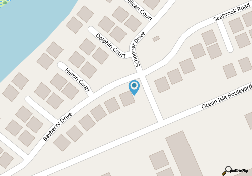 Family Beach Home - 5 Bed 4 Bath second row - Island Park OIB map location