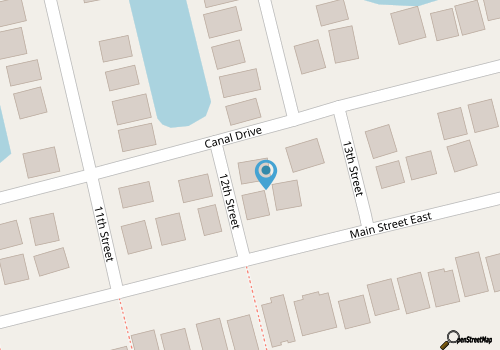 Third Row Beach Home with Basketball Court on Gorgeous Sunset Beach map location