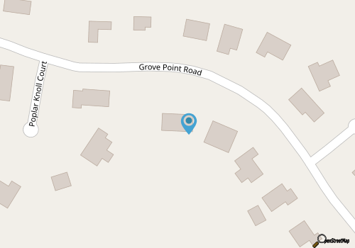 The Family Point, near Carolina Beach, Big yard & parking map location