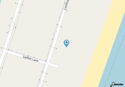 Stunning 2 bedroom beachfront oasis! map location